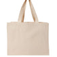 Recycled premium canvas stand-up shopper RL675