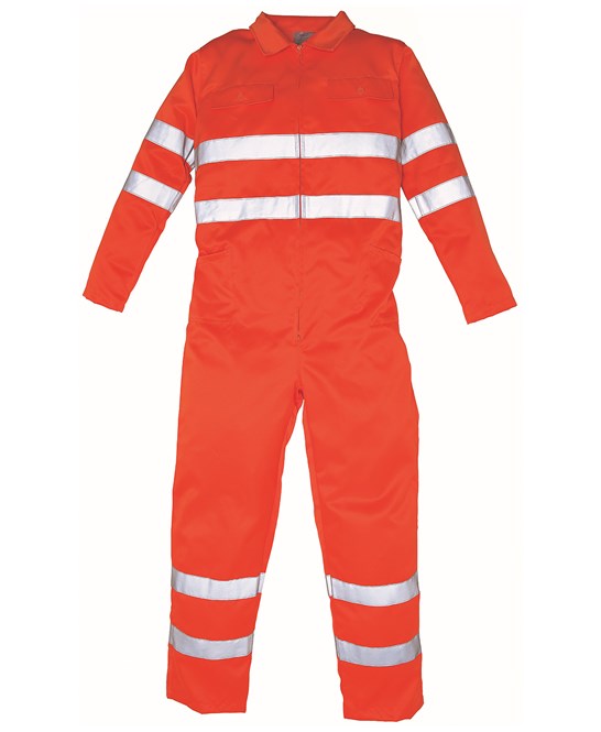 Hi-vis polycotton coverall YK011