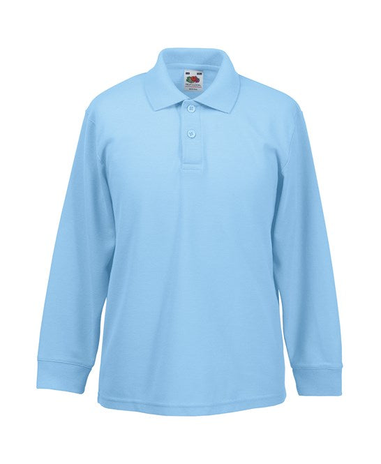 Kids long sleeve 65/35 polo SS320