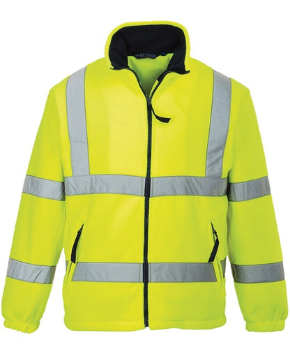 Hi-vis mesh-lined fleece PW963